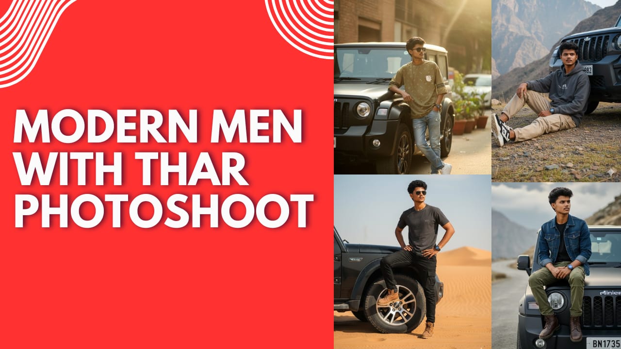 Modern Men With Thar Photoshoot – Trendy Poses,
