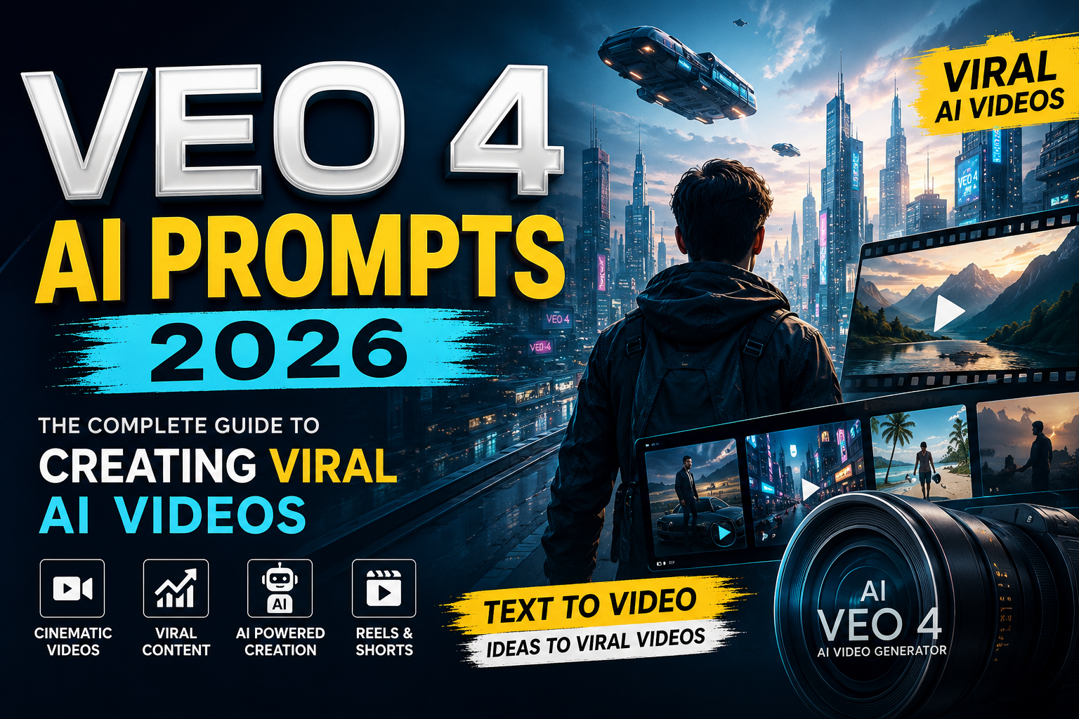 Veo 4 AI Prompts 2026 – Best Viral AI Video Prompts