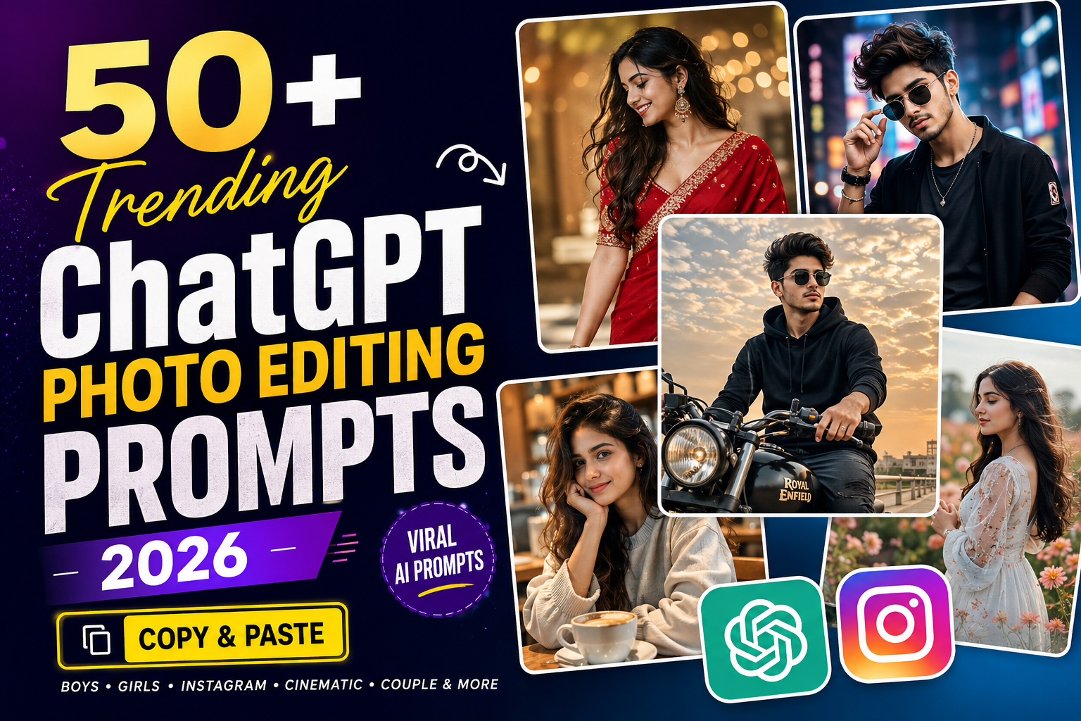 Trending ChatGPT Photo Editing Prompts