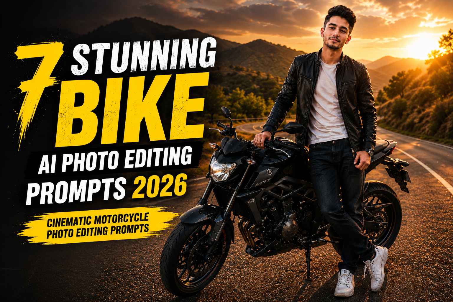 Bike AI Photo Editing Prompts