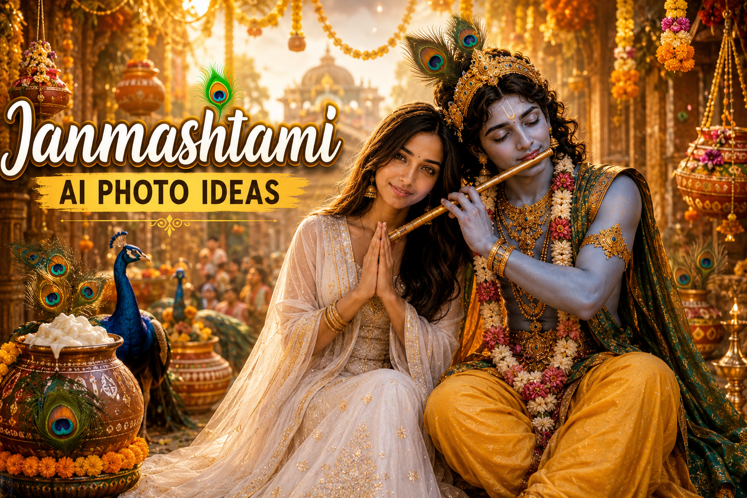 Janmashtami AI Photo Ideas