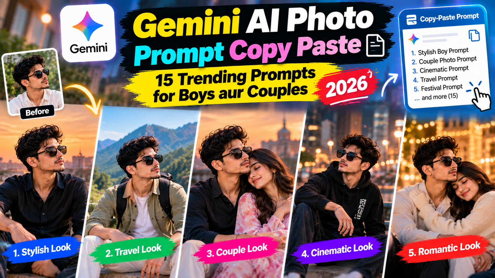 Gemini AI Photo Prompt Copy Paste