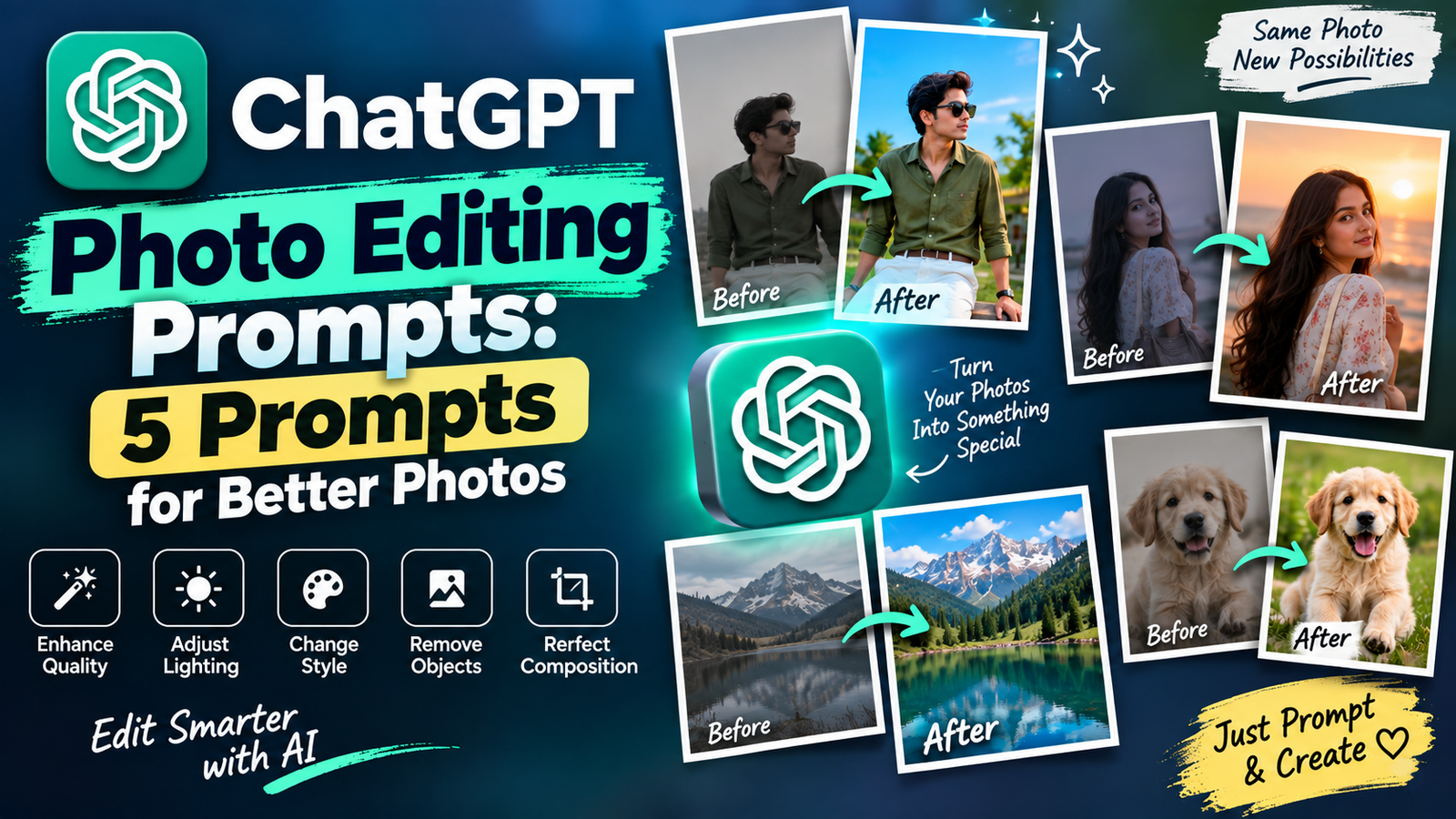 chatgpt photo editing prompts