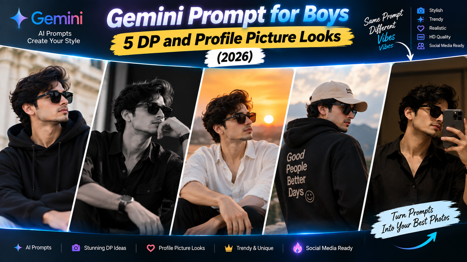 Gemini Prompt for Boys