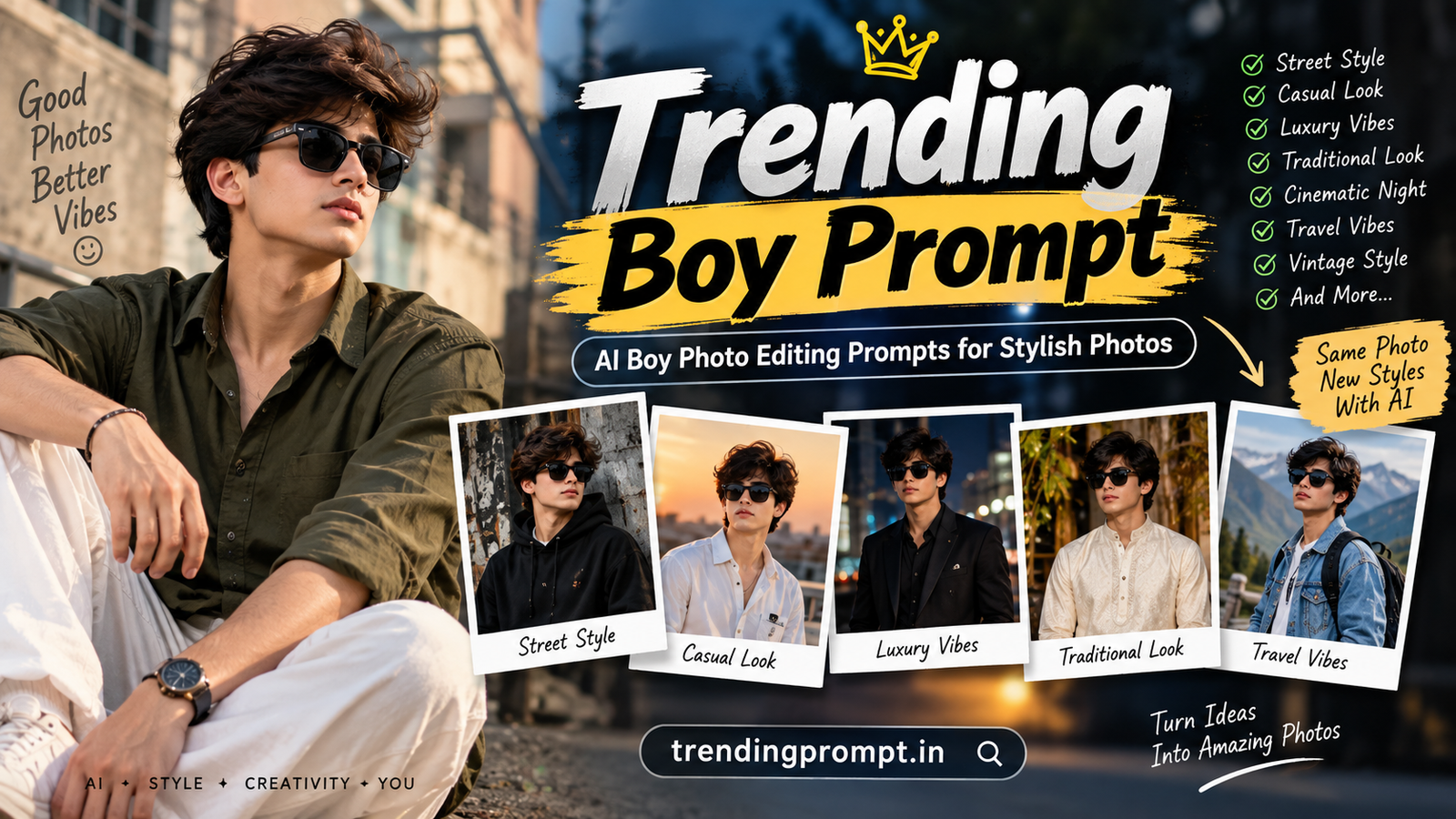 trending boy prompt