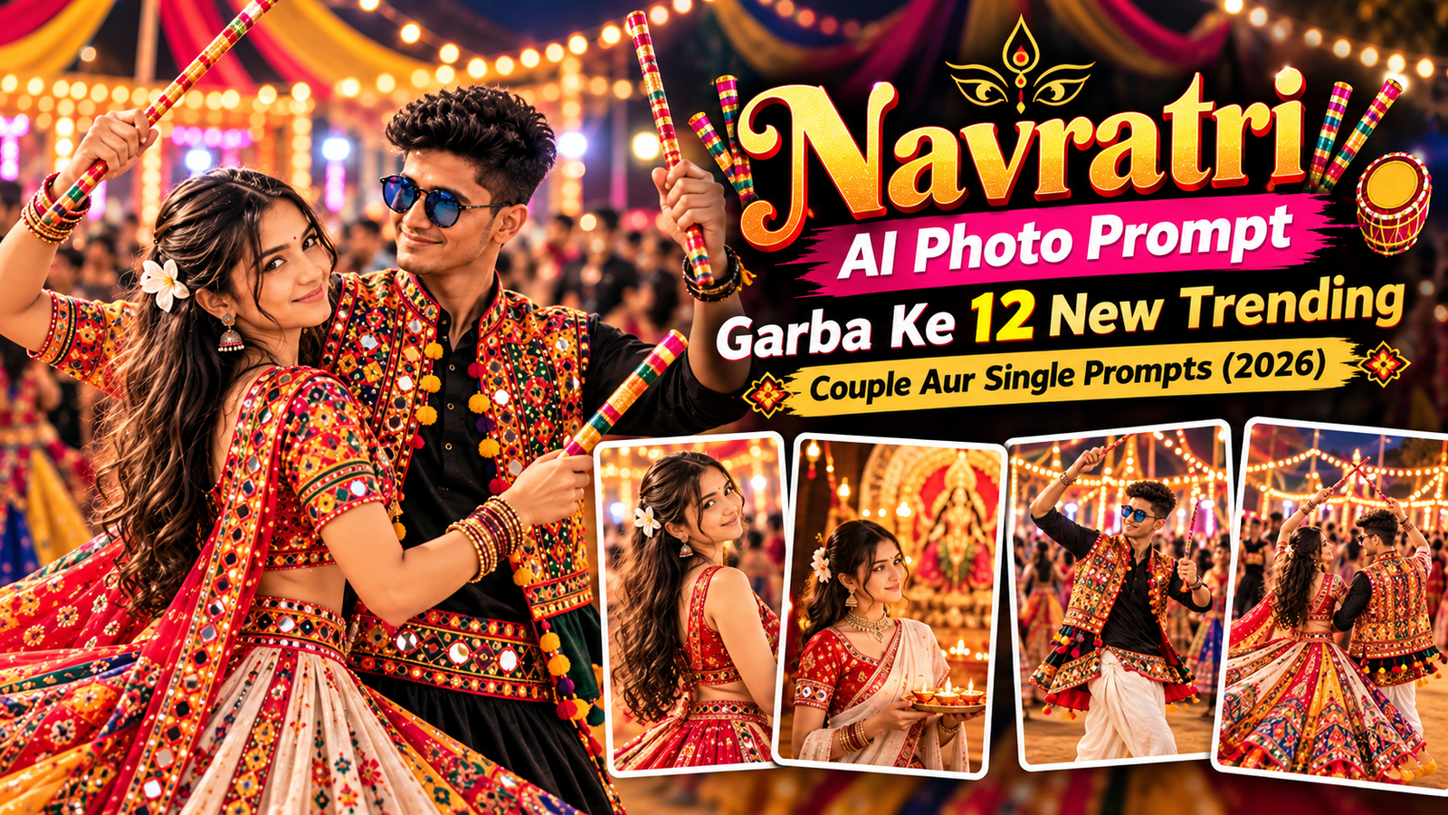 Navratri AI Photo Prompt