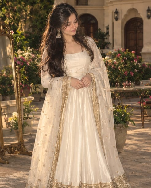 Stone Path Texture Png Gemini AI White Anarkali Prompts for Realistic Girl Photos (2026)